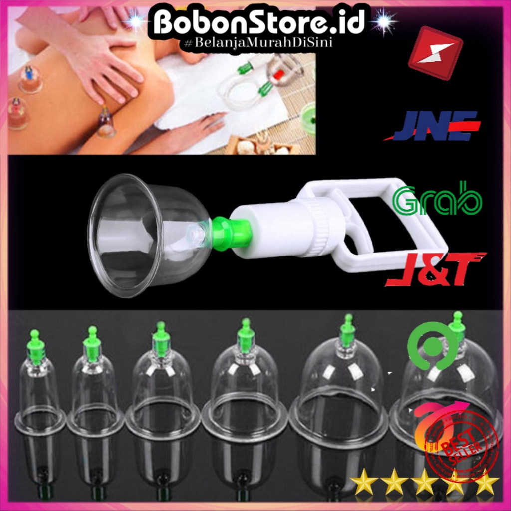 Alat Bekam / Alat Kop Bekam 12 Cup - KN12