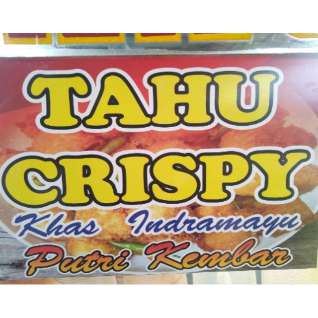 

Tahu Krispy asli Indramayu