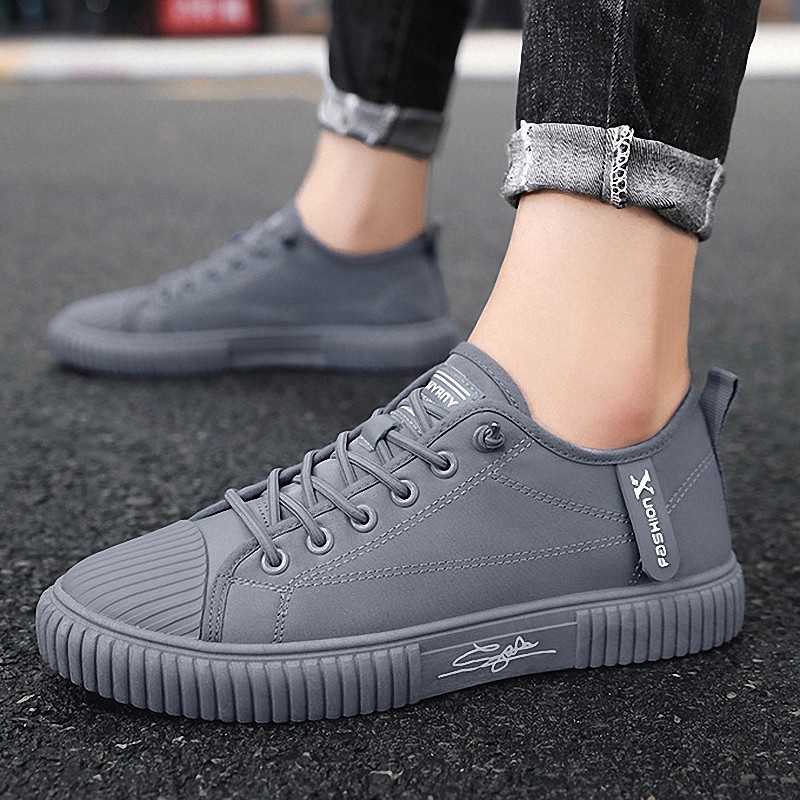 Sepatu Sneakers Tali Fashion Pria Sepatu Korea Fashion Sepatu Kasual