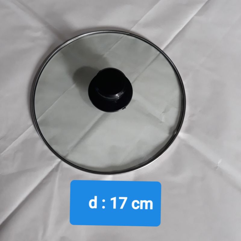 tutup panci kaca 18 cm