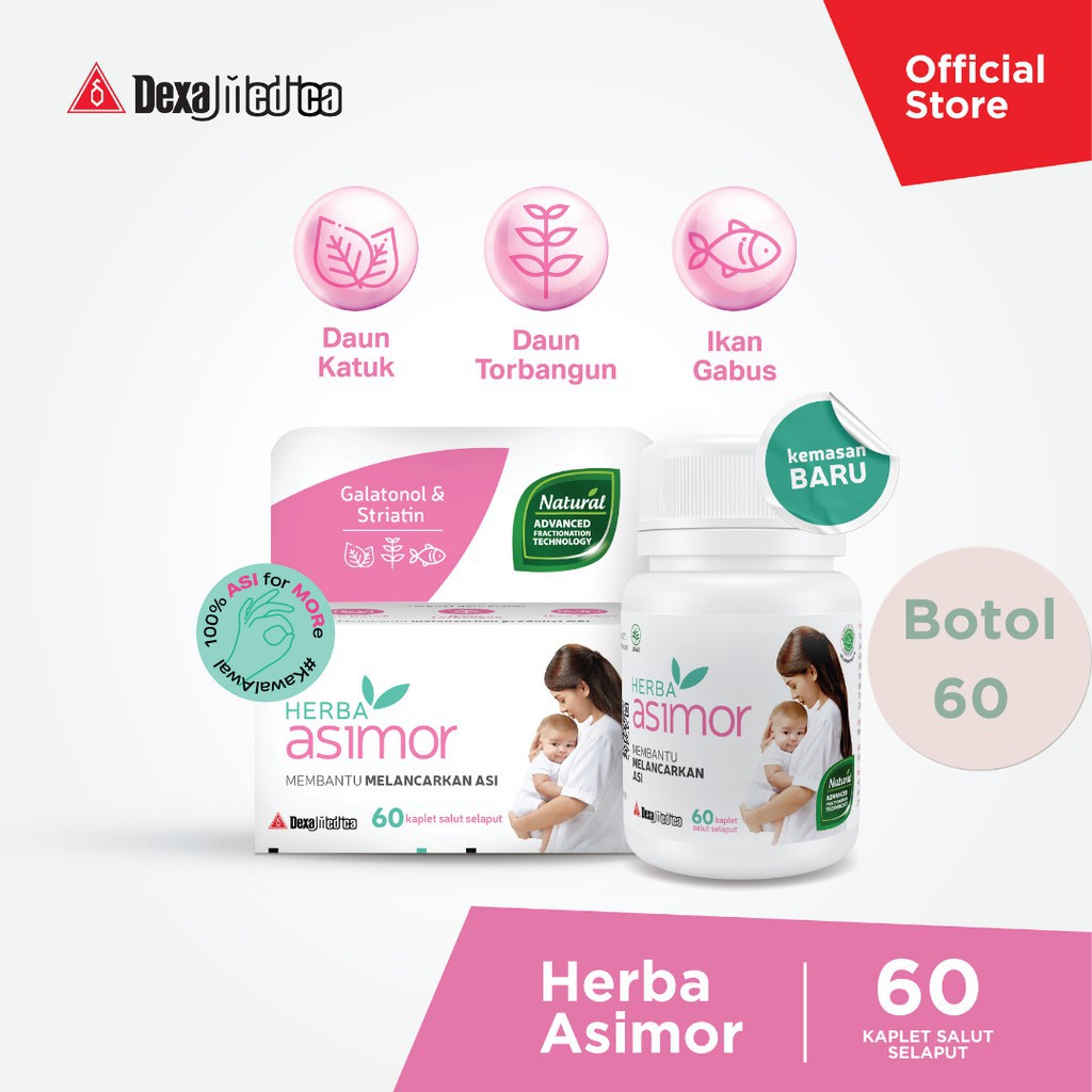 ORIGINAL Herba Asimor Box 60 Kapsul / Asi Booster / MY LEDI