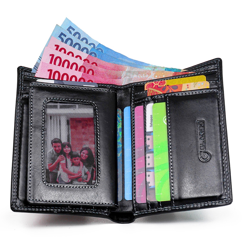 DOMPET KULIT GLARDO WLJ007 GARANSI 2 TAHUN