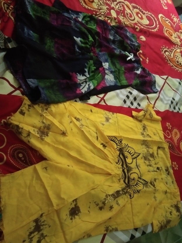 Setelan Batik Anak Harian Perca S M L