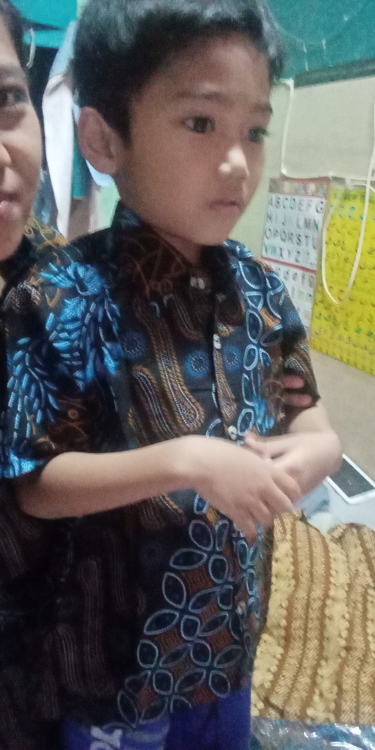 Batik Couple Keluarga Sania Ruffle Ori Ndoro Jowi Dnt Senobiru Shopee