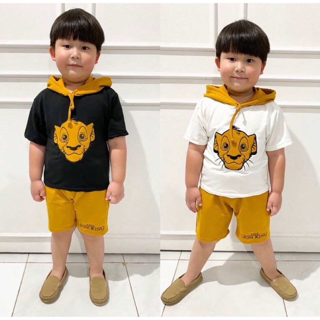 PROMO-SETELAN ANAK BAJU ANAK PAKAIAN ANAK 1-5 THE LION KING TAHUN SETELAN KAOS HOODIE SETELAN HOODIE CELANA PENDEK HOODIE ANAK LAKI LAKI PEREMPUAN PAKAIAN ANAK LAKI LAKI PEREMPUAN HOODIE ANAK LAKI LAKI PEREMPUAN TERBARU TERLARIS