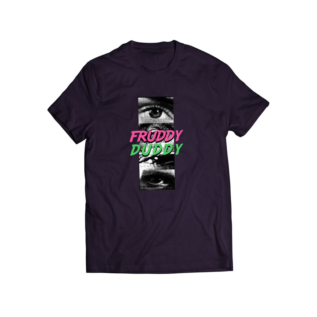 Fruddy Duddy - Fddy - Eye - Kaos Hitam