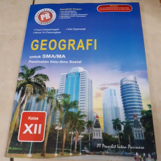 PR Geografi SMA kelas XII