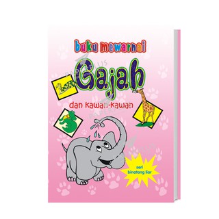 75 Koleksi Gambar Mewarnai Hewan Gajah Terbaru