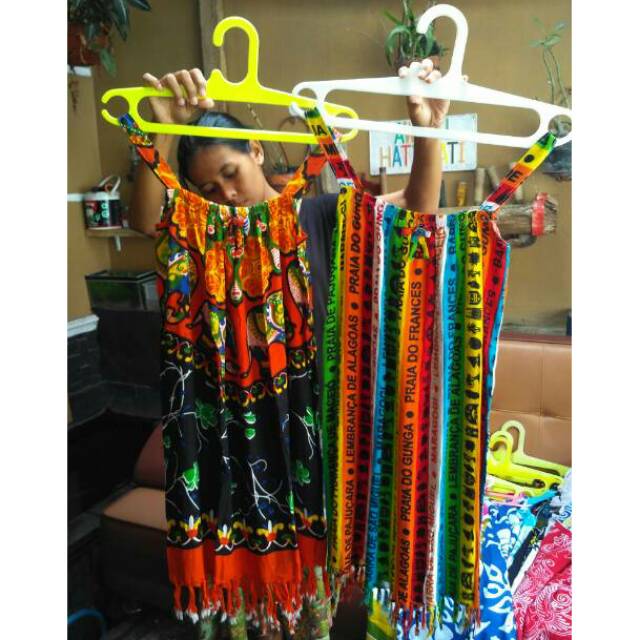 DASTER TANKTOP DASTER IBU TALI RUMBAI MODEL GANDUL SEXY DEWASA BAHAN KAIN PANTAI