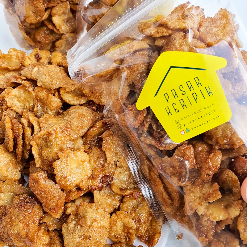 

Pasar Keripik Emping Pedas Manis size Kecil