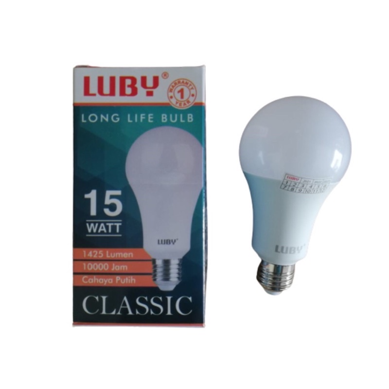 Lampu Luby Led Bulb Classic 15 Watt Murah