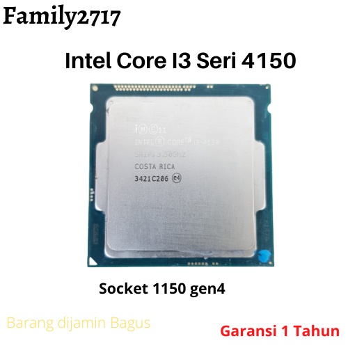 Procsesor core i3 seri 4150 intel