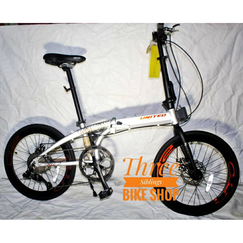 Sepeda Lipat United Nigma 10s 10 Speed Hydraulic 20 Inch Limited Stock Shopee Indonesia