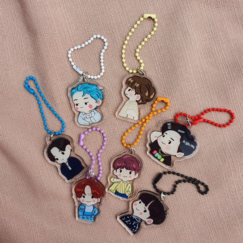 BTS Bangtan Acrylic Keychain Dynamite series gantungan kunci akrilik