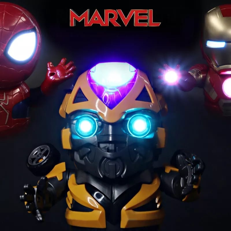 MAINAN ROBOT AVENGER DANCE HERO  BUMBLEBEE  PENARI SUPER HERO DANCING