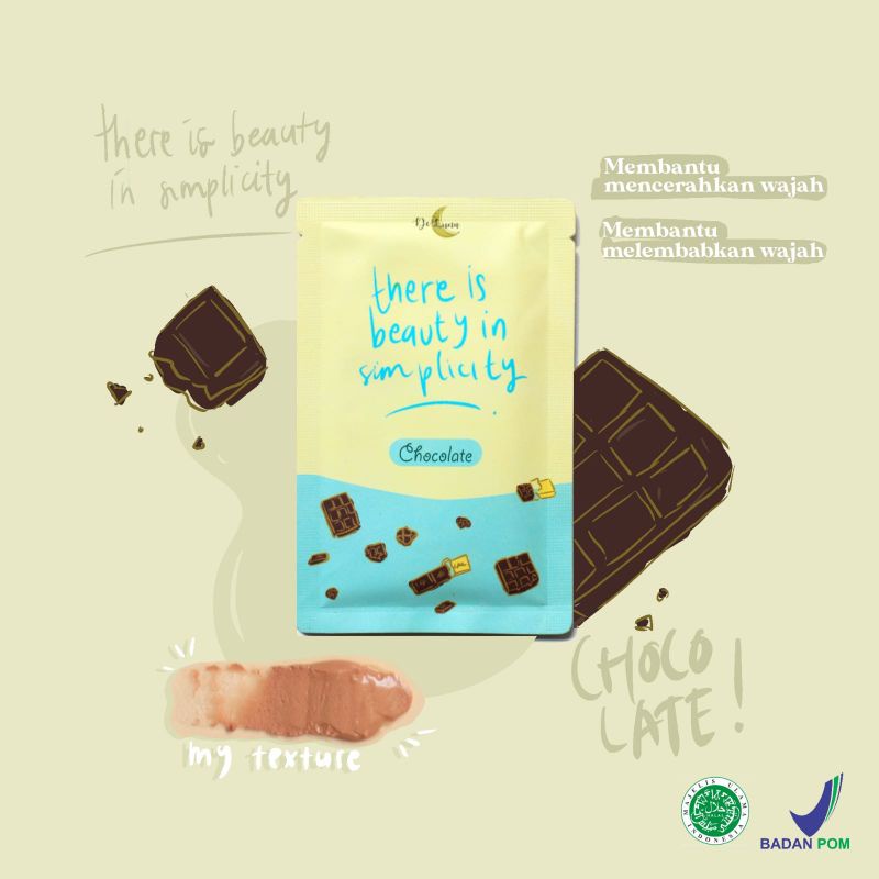 DISTRIBUTOR MASKER WAJAH DELUNA ORGANIK ORIGINAL