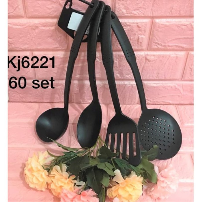 Spatula Set Nylon 4in1 Murah