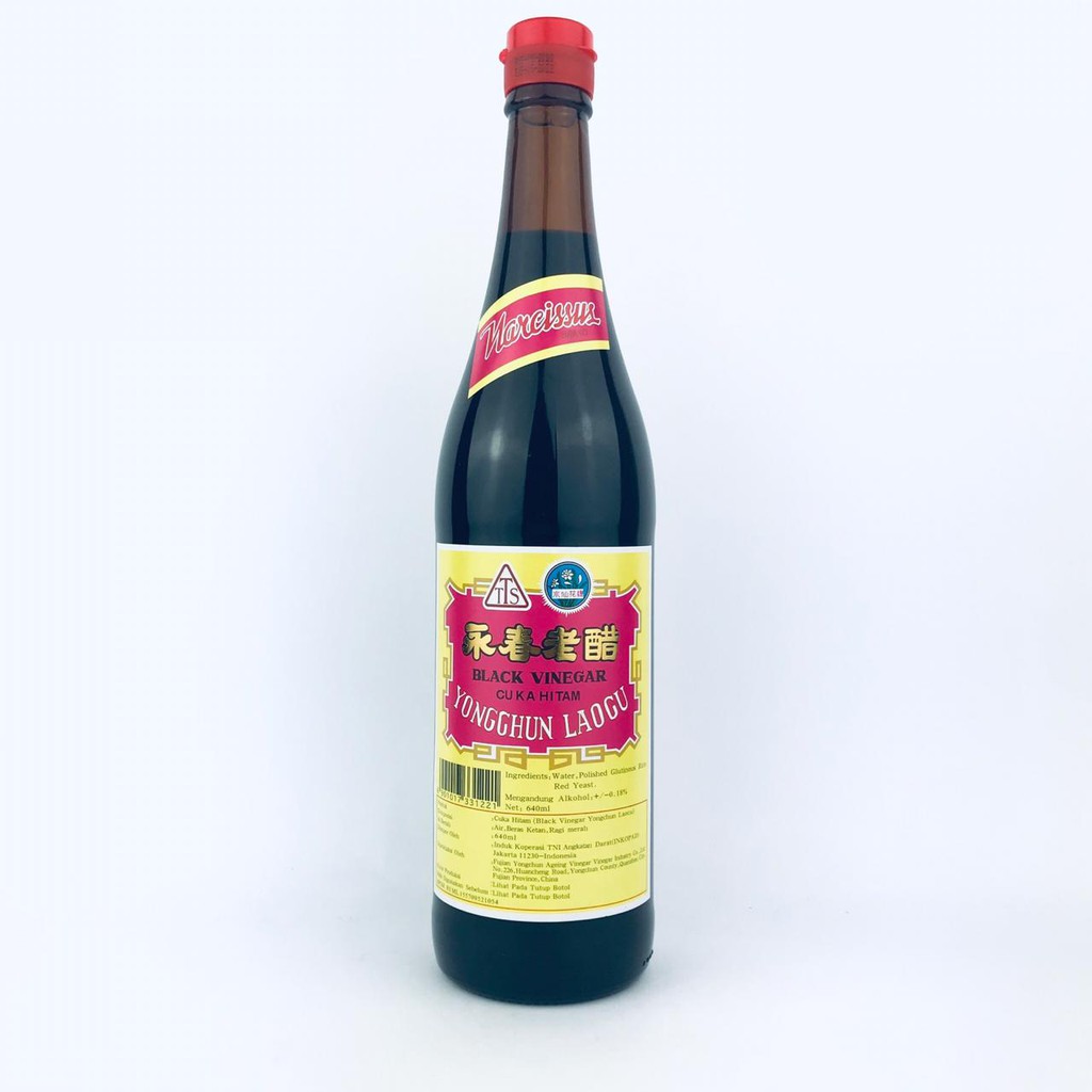 Yongghun Laogu / Black Vinegar / Cuka Hitam / 640ml