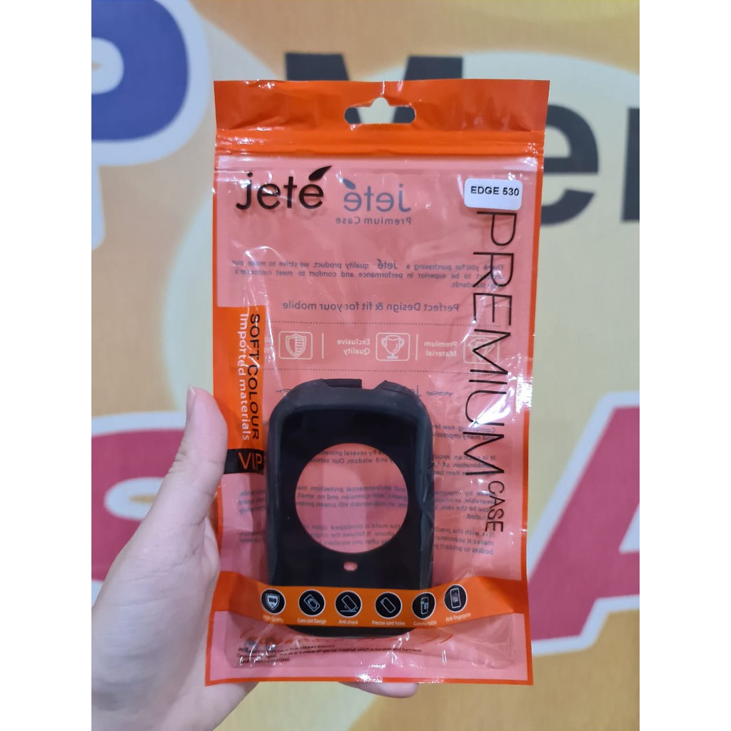 Silicone Case For Garmin Edge 530/830 JETE Original - Black - Edge 530
