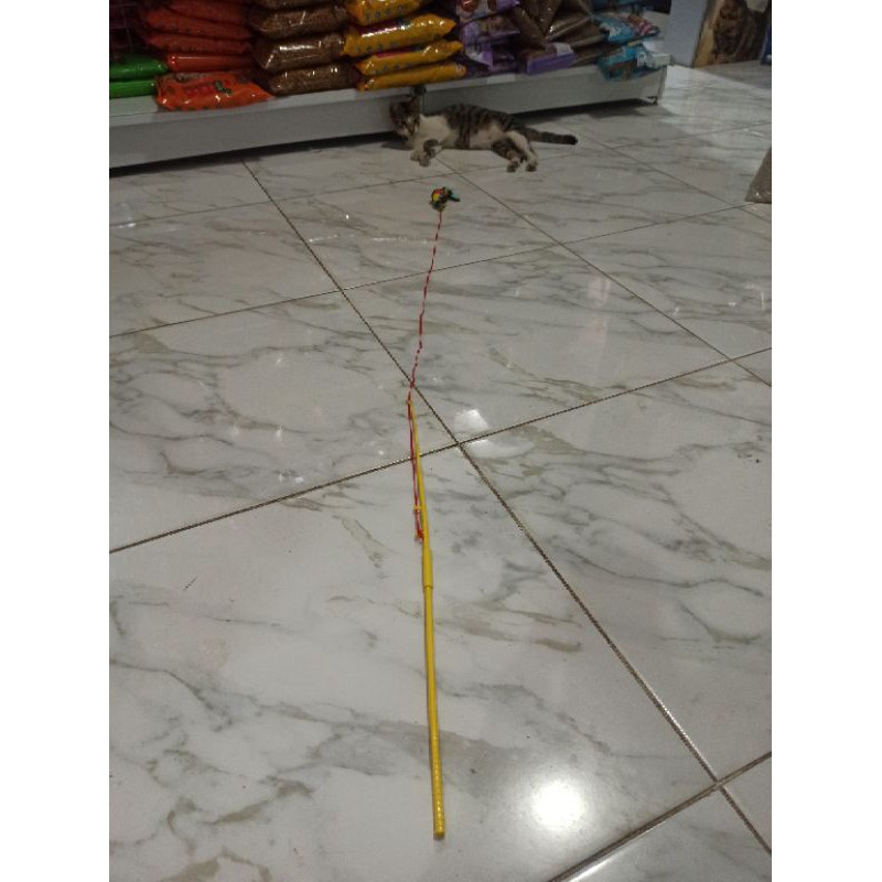 mainan kucing mainan pancingan kucing cat toys mainan kucing