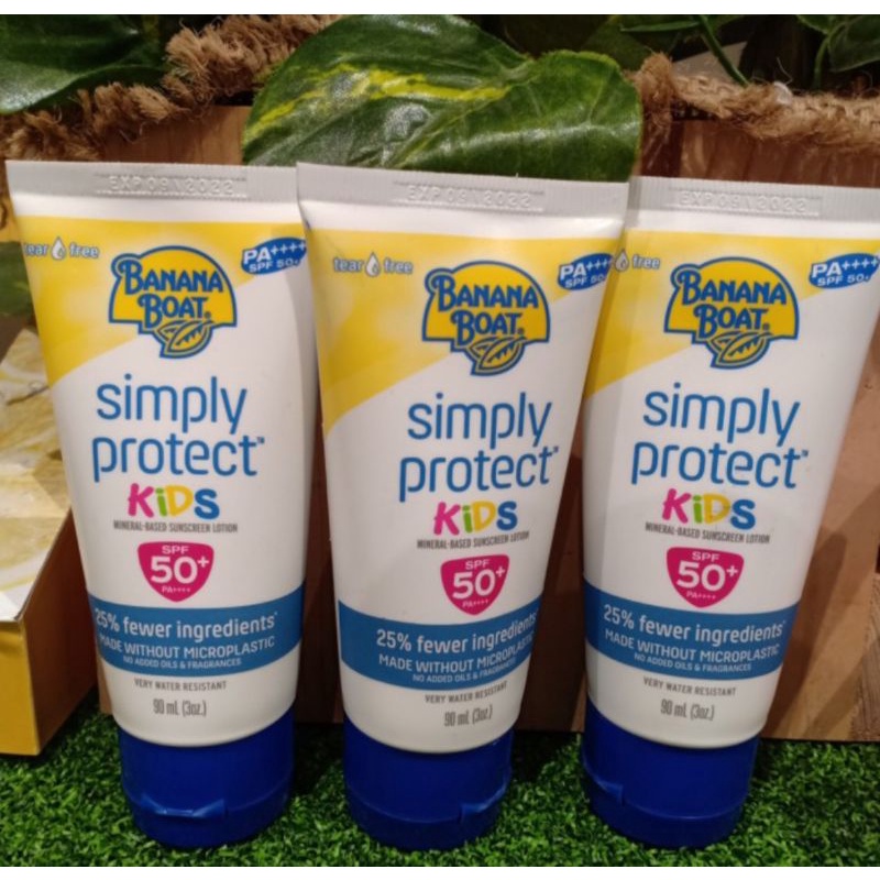 Banana Boat simply protect kids and baby spf 50