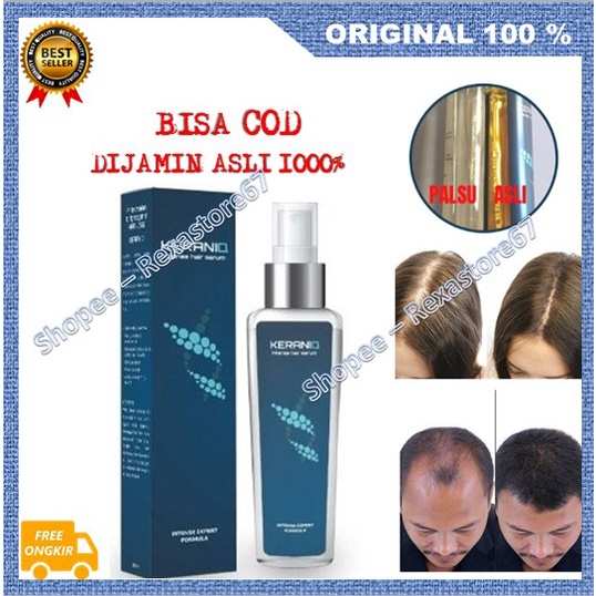 [BISA COD] KERANIQ Hair Serum Penumbuh Penyubur Rambut ASLI BPOM