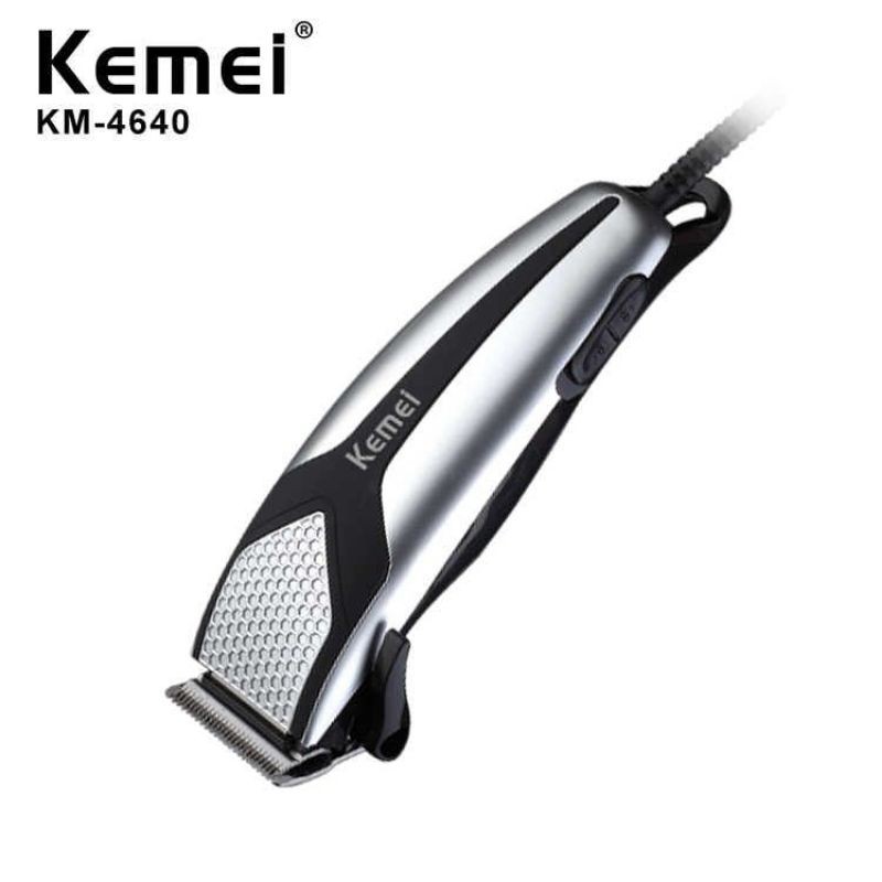 ALAT CUKUR RAMBUT KEMEI KM-4640 HAIR CLIPPER PROFESSIONAL LENGKAP DENGAN GUNTING DAN SISIR
