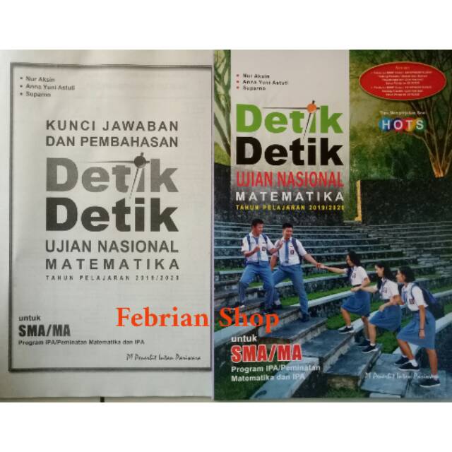 Buku Detik Detik Un Matematika Sma Ma 2020 Program Ipa Shopee Indonesia