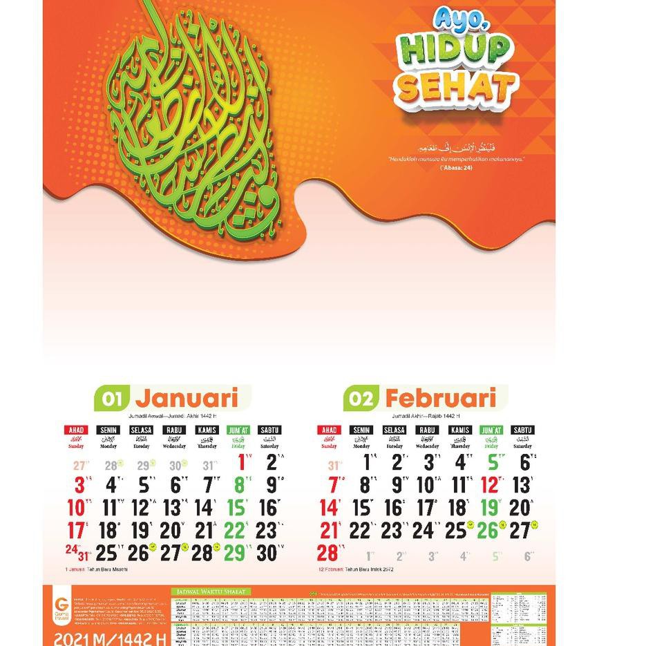 

PROMO HARI INI!!! Kalender Kaligrafi 2021 TERLARIS