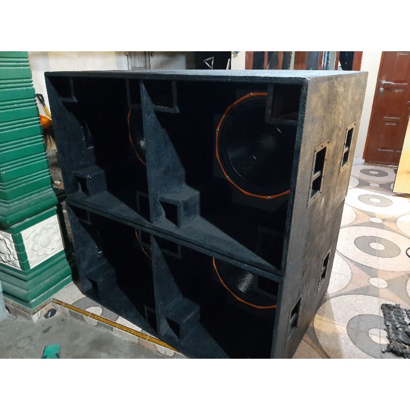 Jual Paket Subwoofer 18 Inch 4 Biji Plus Power || Subwoofer Kelas Balap ...