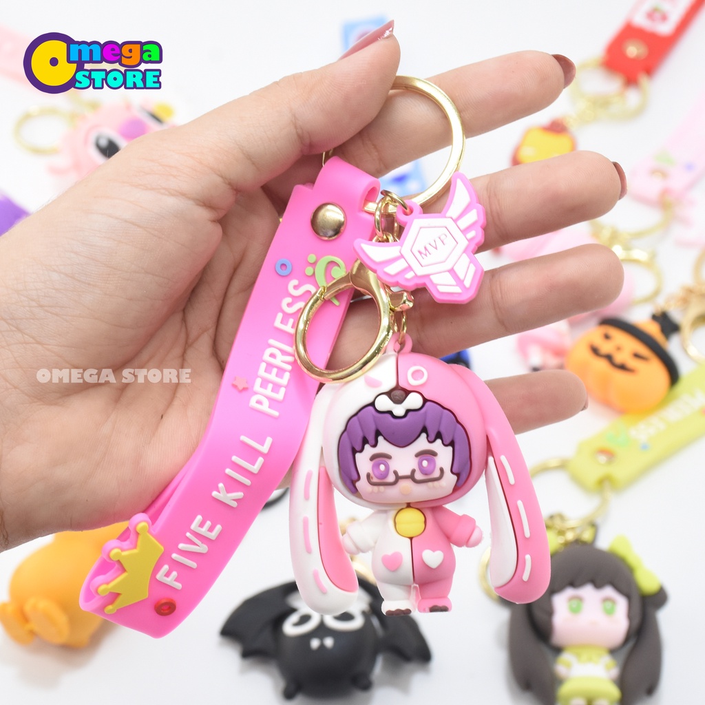 Gantungan Tas Squid Game Gantungan Kunci Karakter Marvel Murah Meriah Anime Key Chain - 259