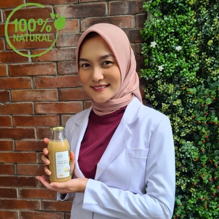 PureNature Jus Bawang Putih Tunggal Jahe Merah Lemon Cuka Apel Madu