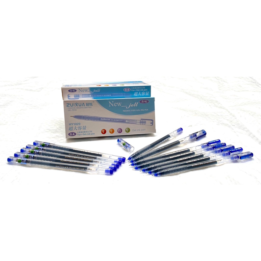 

Pulpen Tiny Gel Ink Pen ZUIXUA Bolpoint Gel 0.4 mm (12pcs)