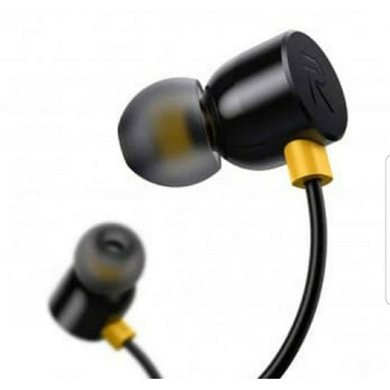 Handsfree Earphone Headset Realme M10 Buds jack 3.5mm Original 100%