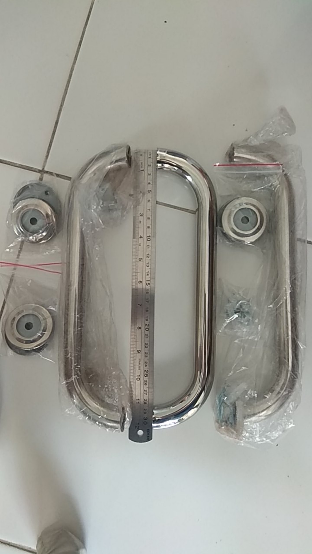 Handle Bathtub Pegangan Bathtub Pool Handle Pegangan Kamar Mandi 30 Cm Grab Bar 30 Cm