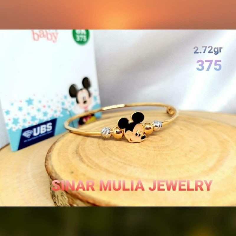 GELANG BANGKOK/BULAT ANAK EMAS ASLI