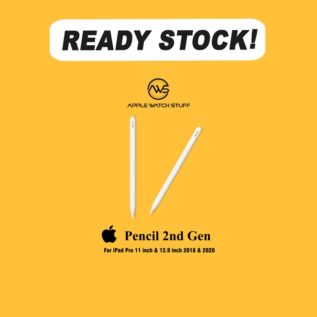 Apple Pencil 2nd Gen for iPad Pro 11 & 12.9 inch 4th
