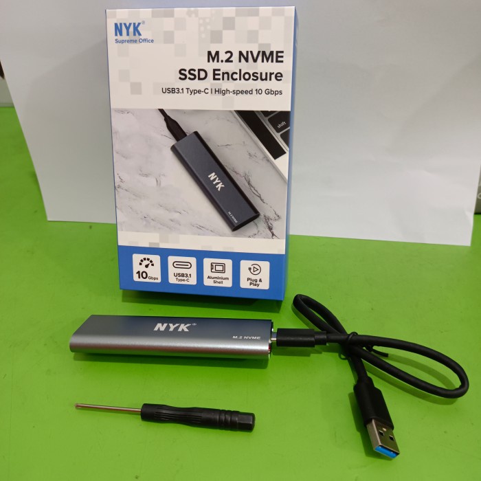 Nyk Casing SSD M.2 NVME Enclosure