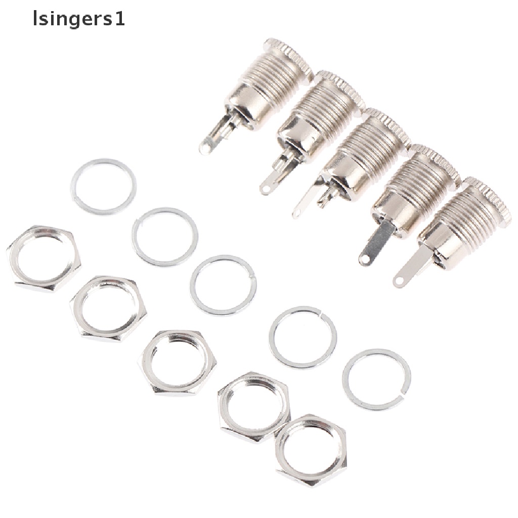 (lsingers1) 5pcs Jack Power DC099 5.5 X X2.5Mm Female