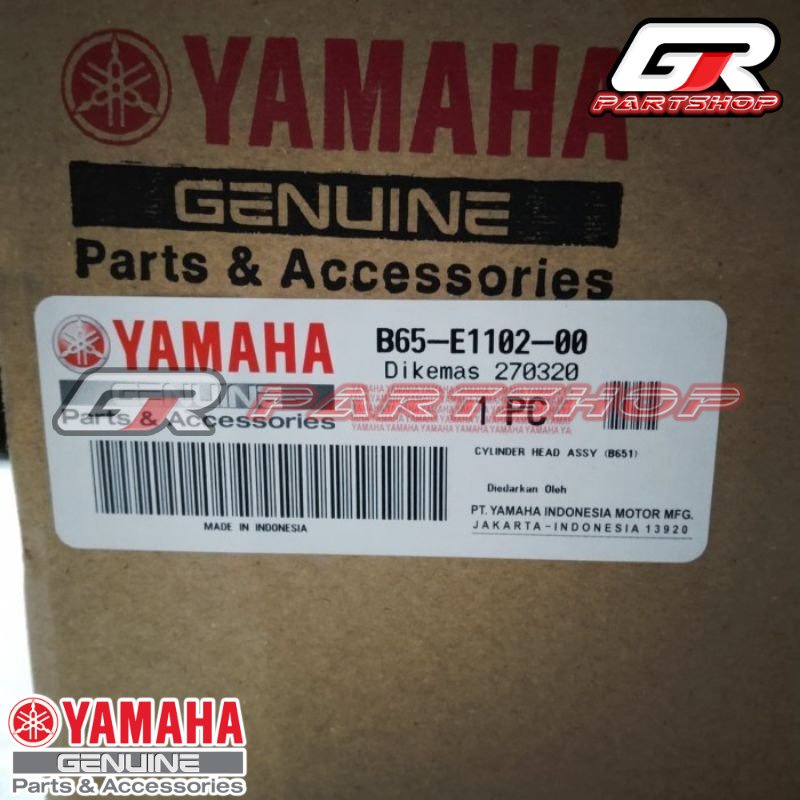 blok head aerox lexi original yamaha cylinder head ori ygp