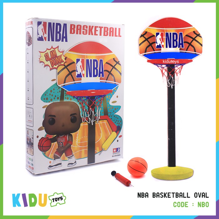 Mainan Basket Anak NBA Basketball Kidu Toys