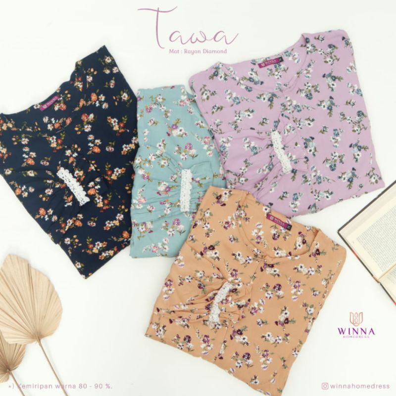 Homedress Daster Gamis Tawa by Winna