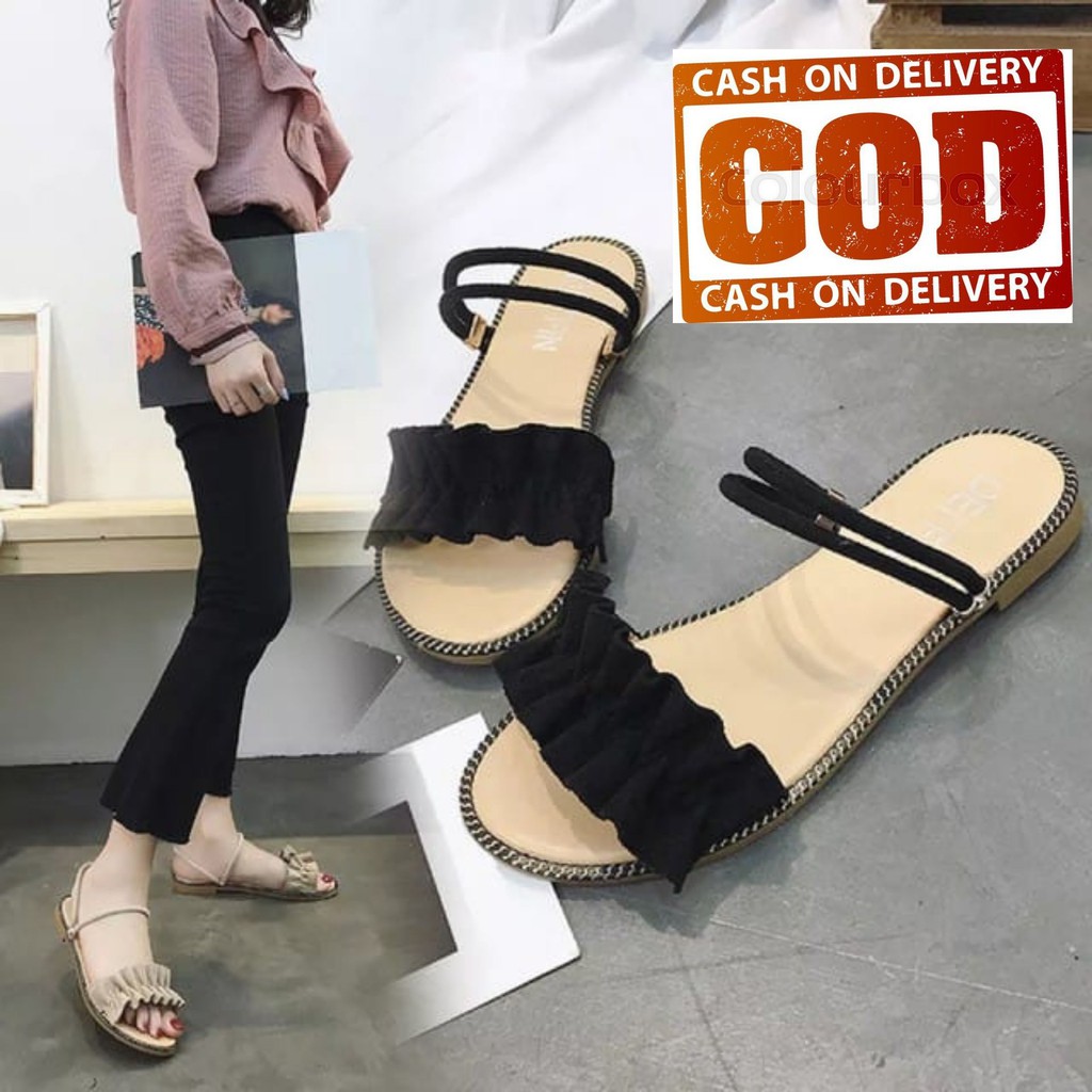 Flat Sandal  Sepatusandalwanita Murah Sandalsepatu Sandal  