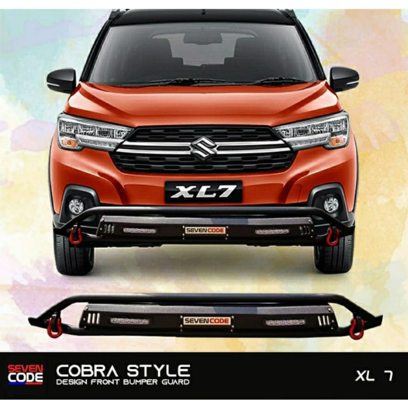 Front Bumper Guard SEVENCODE Suzuki XL7 XL 7 Towing Depan Cobra