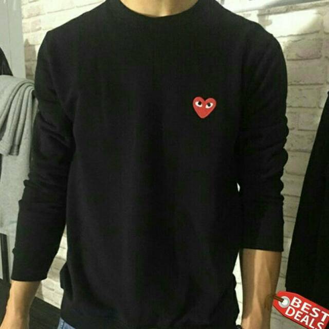 Kaos lengan panjang PLAY CDG