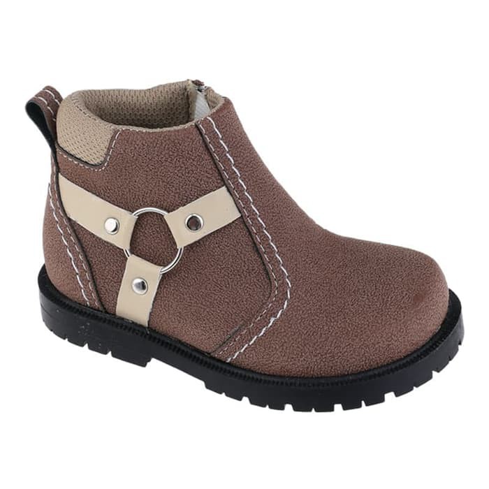 TERMURAH Sepatu Boots Anak Balita  Laki Coklat Original 