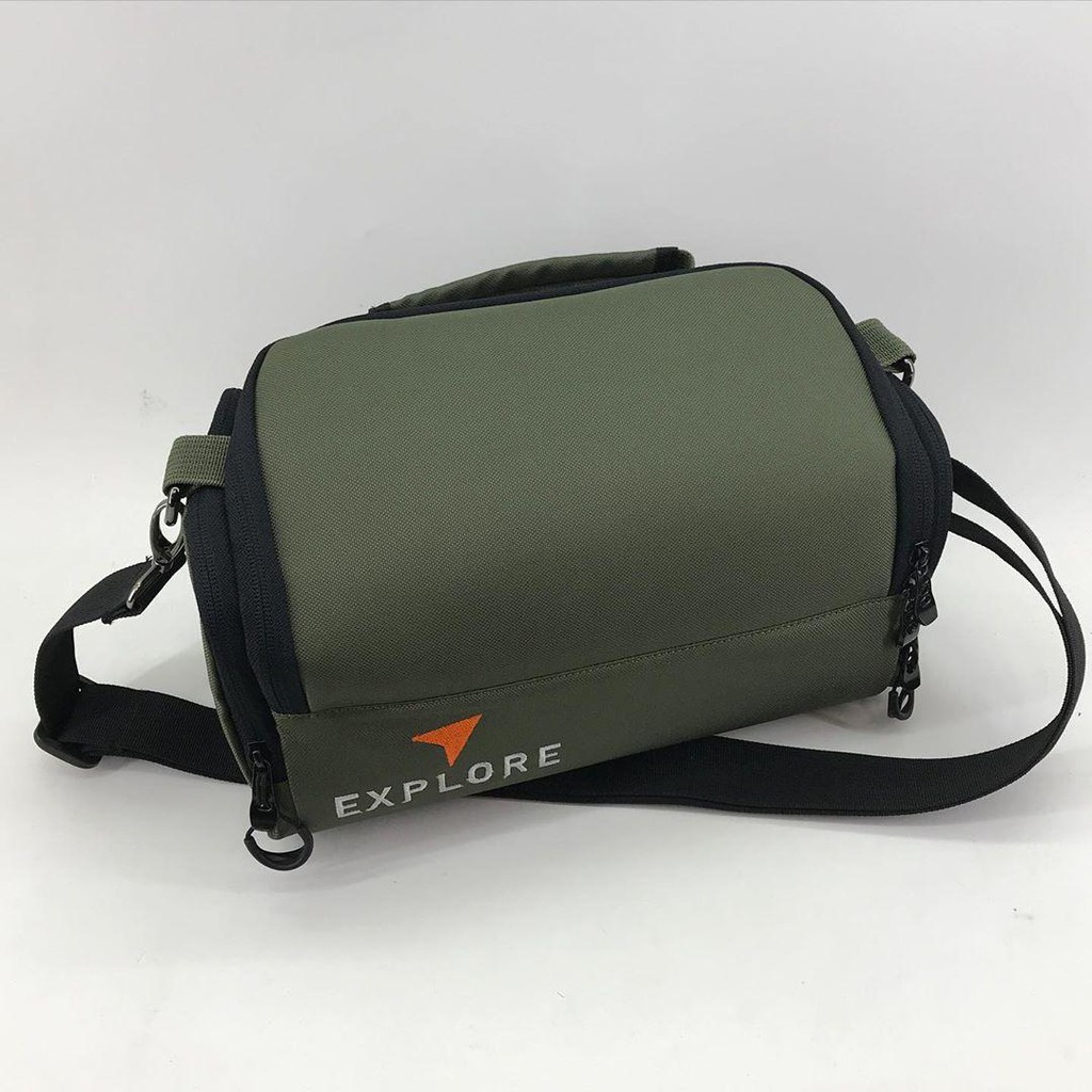 Tas Sepeda Hijau EXPLORE Seli Front Block Carrier Adapter