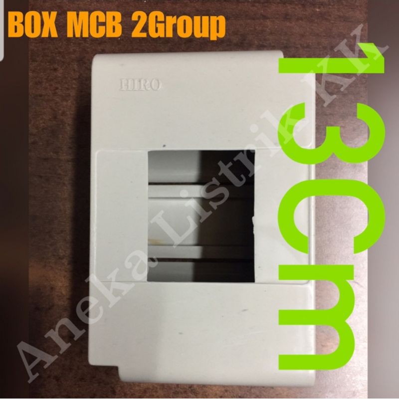 BOX MCB 2 GROUP OUTBOW 2 GRUP NEMPEL DINDING TEMBOK 2group 2grup OB