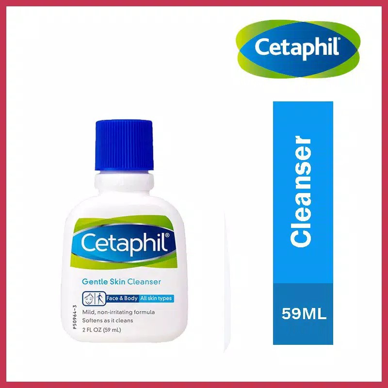 Cetaphil Gentle Skin Cleanser 59ml - JAMIN ORI BPOM