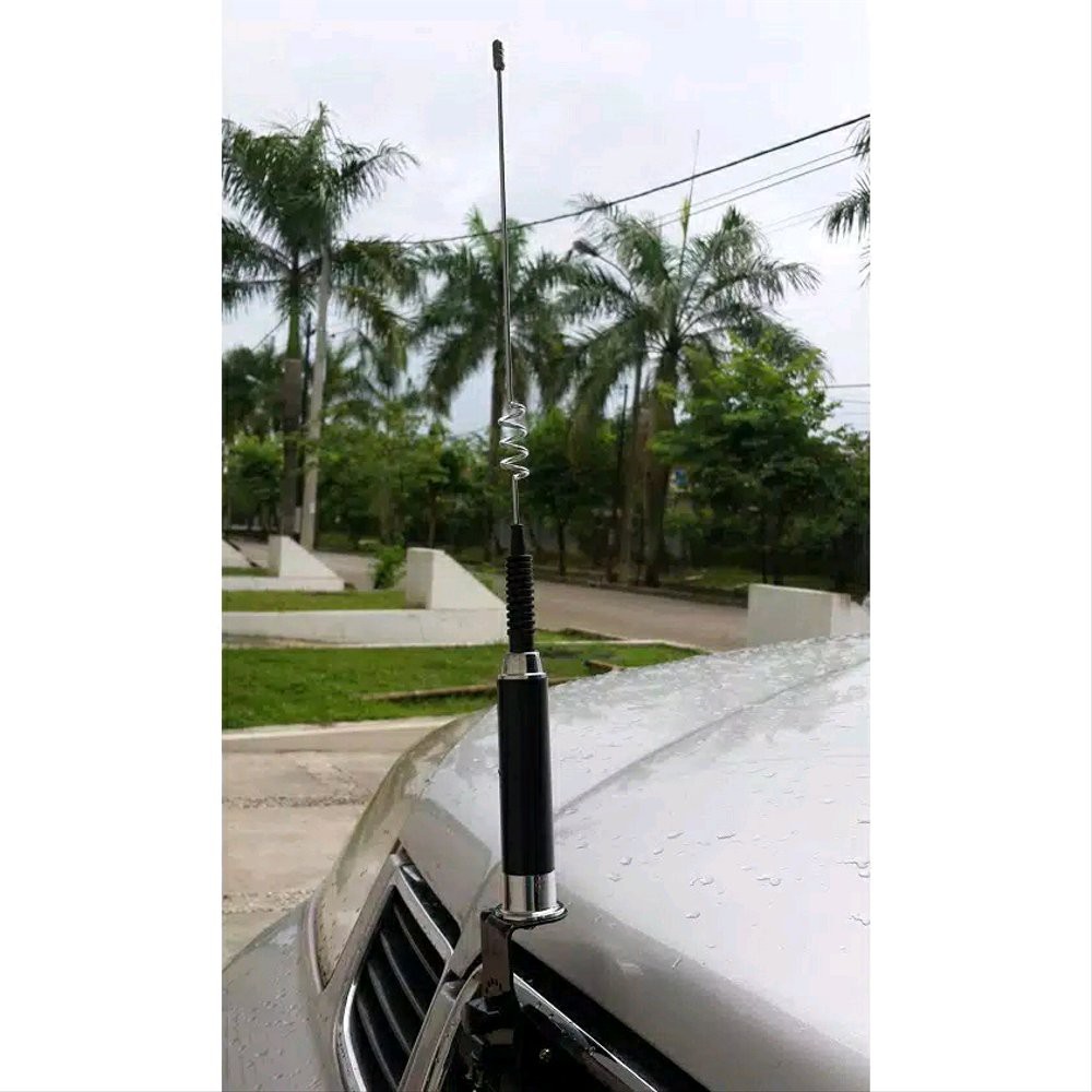 antena ANTENNA jepit kap mesin / PINTU bagasi  BELAKANG mobil / motor PS DUMMY RADIO UNIVERSAL tiang penanda sudut bendera